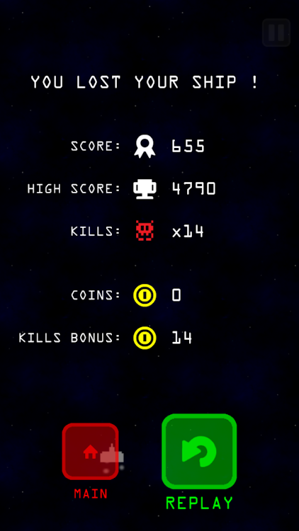 #2. Space invaders 2024 Aliens (Android) By: AlphaCat - Badre Sekkai