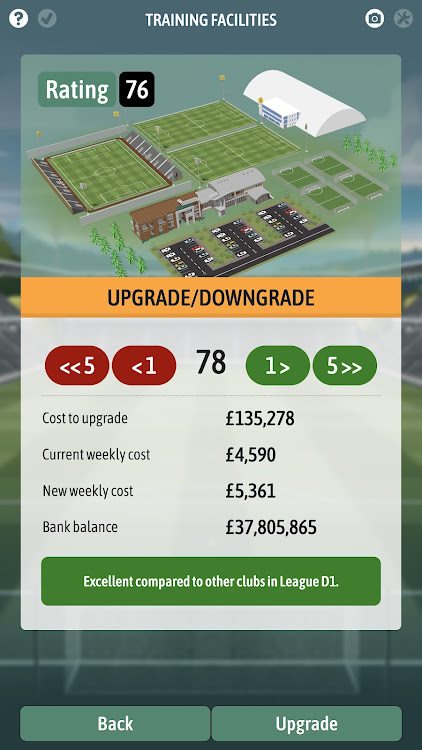 #7. Football Chairman Pro 2 (Android) By: Underground Creative