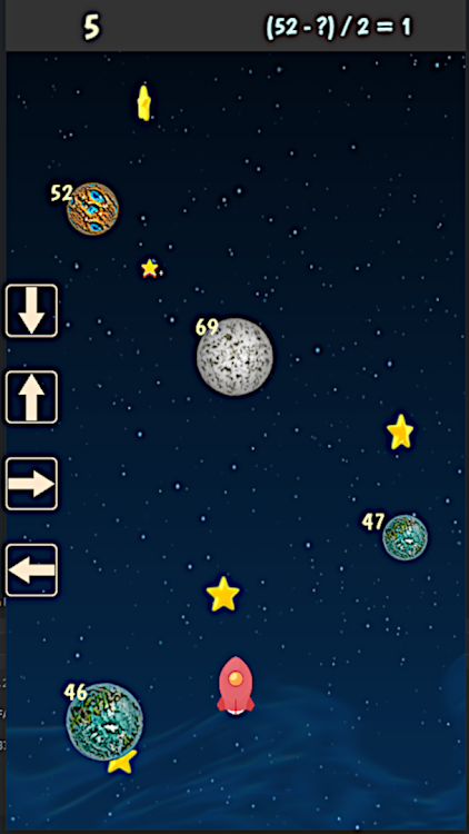 #3. Spaceship Math Quest (Android) By: DoxxaSoft