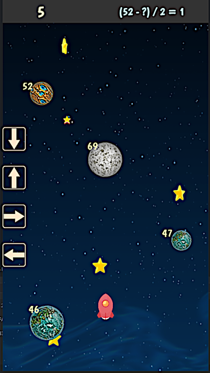 #7. Spaceship Math Quest (Android) By: DoxxaSoft