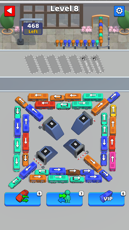 #4. Bus Mania Jam - Traffic Escape (Android) By: TapPlay