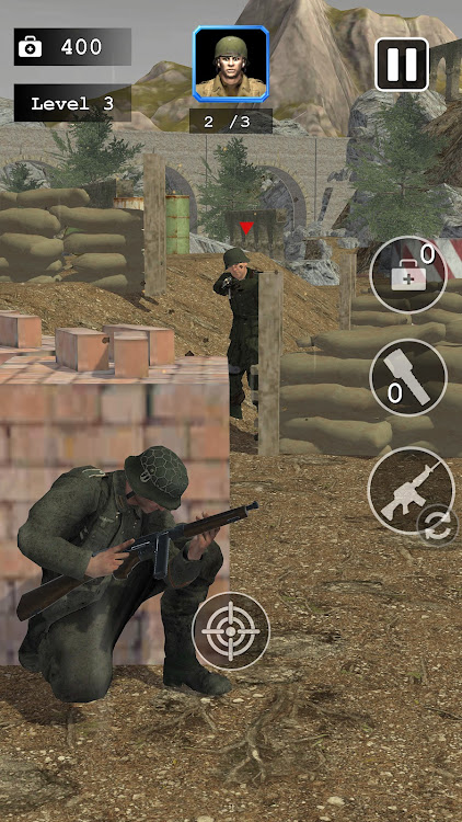 #7. Frontline War Survival Shooter (Android) By: Royal Game Terminal