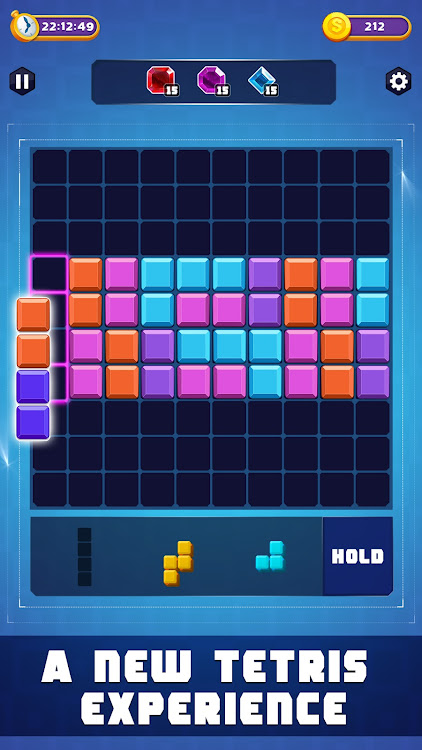 #5. Block Smash Puzzle Block Game (Android) By: Italy Games studios