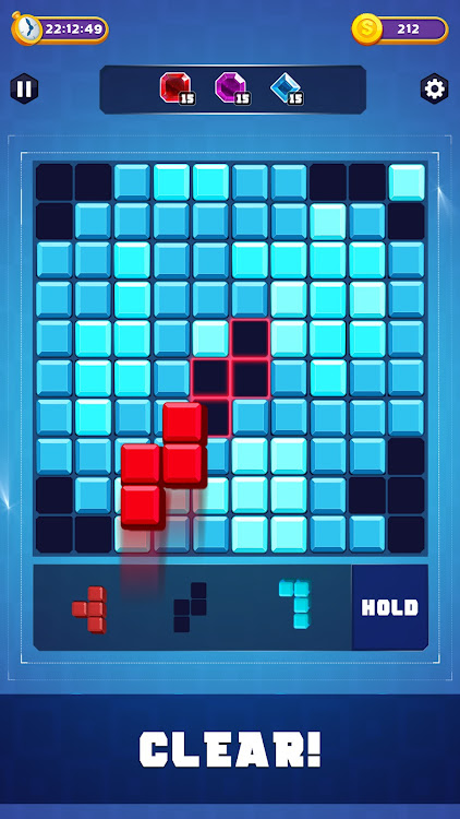 #7. Block Smash Puzzle Block Game (Android) By: Italy Games studios