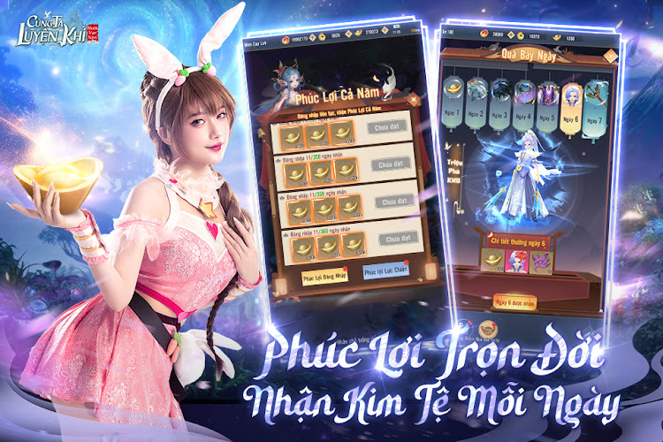 #5. Cùng Ta Luyện Khí Mười Vạn Năm (Android) By: 9PLAY JOINT STOCK COMPANY