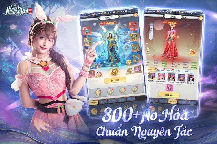 #3. Cùng Ta Luyện Khí Mười Vạn Năm (Android) By: 9PLAY JOINT STOCK COMPANY