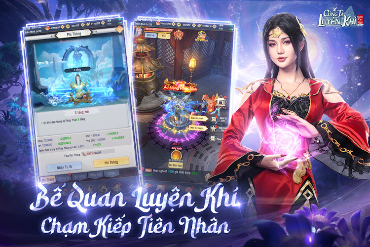 #4. Cùng Ta Luyện Khí Mười Vạn Năm (Android) By: 9PLAY JOINT STOCK COMPANY