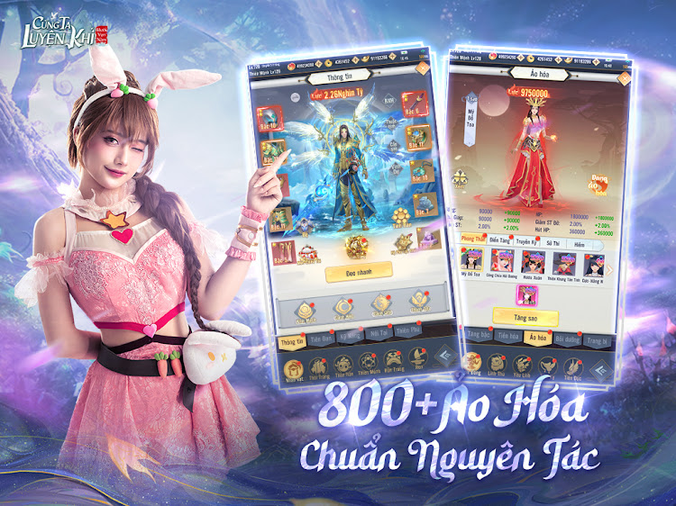 #8. Cùng Ta Luyện Khí Mười Vạn Năm (Android) By: 9PLAY JOINT STOCK COMPANY