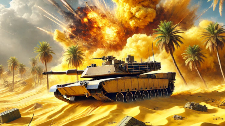 #5. Tank Battle Command (Android) By: Giraffe Games Studio