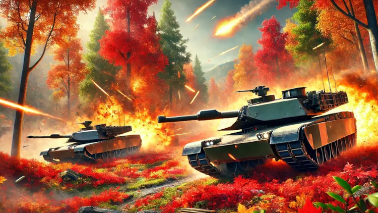 #4. Tank Battle Command (Android) By: Giraffe Games Studio