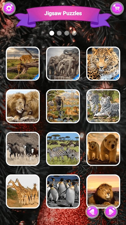 #7. Animal Kingdom Puzzle (Android) By: dingguo.cc