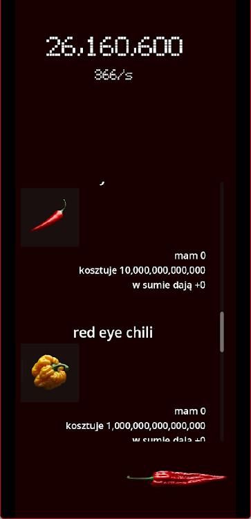 #2. Chili Clicker (Android) By: Abderman Games