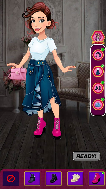 #5. Girls Dressup Fashion Game (Android) By: Gaming Realms