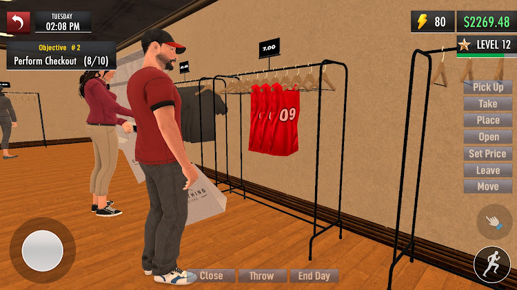 #2. Clothing Store Game 3D (Android) By: BloomBig Games