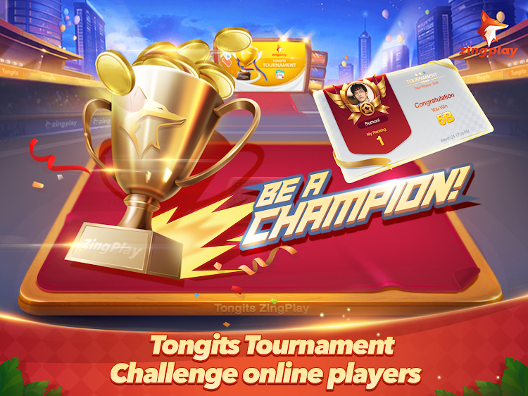 #7. Tongits ZingPlay-Fun Challenge (Android) By: VNG ZingPlay Studio