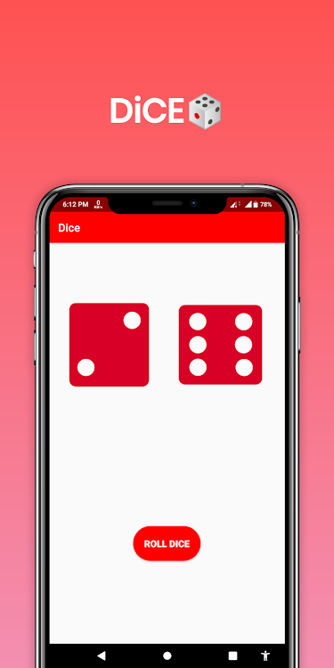 #7. Roll the Dice (Android) By: SmallBytes Corporation