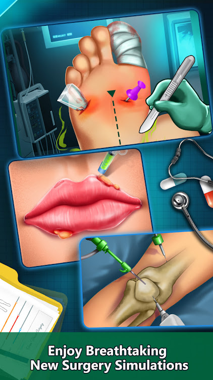 #3. Heart Surgery Doctor Game (Android) By: YoYo Fun Games