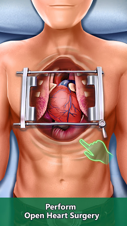 #5. Heart Surgery Doctor Game (Android) By: YoYo Fun Games