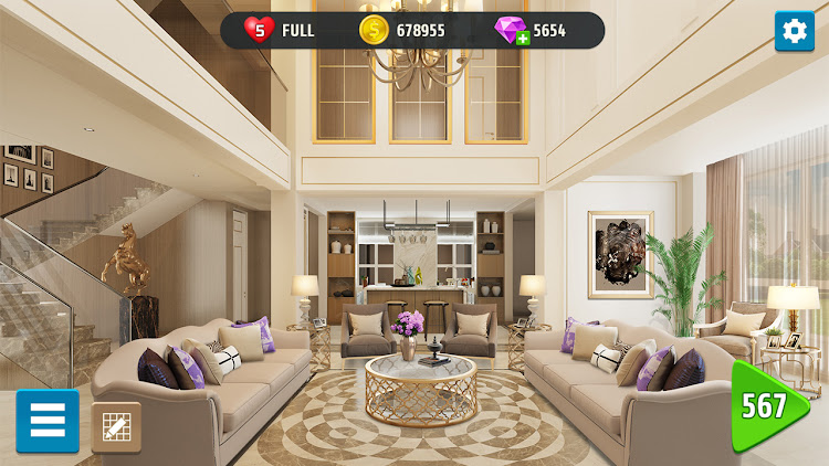 #7. Home Design - Luxury Interiors (Android) By: CookApps