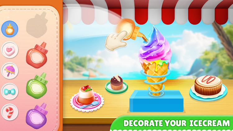 #7. Cone Ice Cream: Icecream Games (Android) By: Gaming Clan