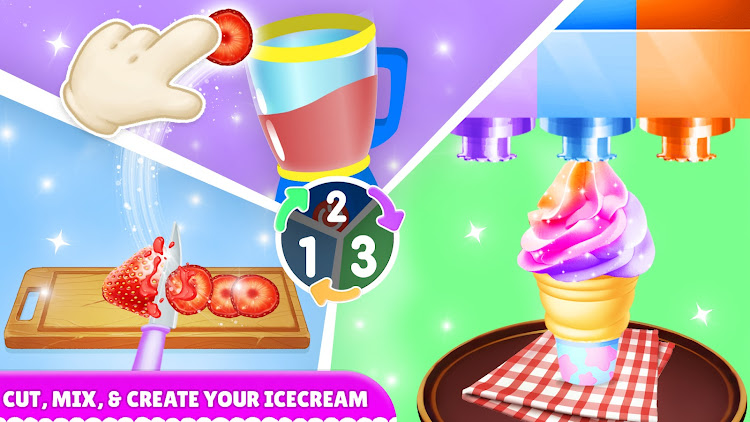 #5. Cone Ice Cream: Icecream Games (Android) By: Gaming Clan