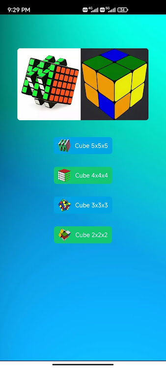 #8. Cube 3D 2x 3x 4x 5x Solver Pro (Android) By: Mr.smith