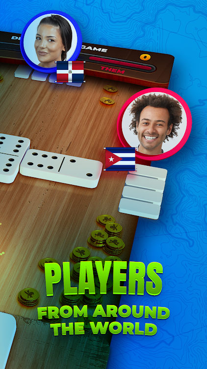 #2. Domino Duel - Online Dominoes (Android) By: VIP GAMES - Card & Board Games Online