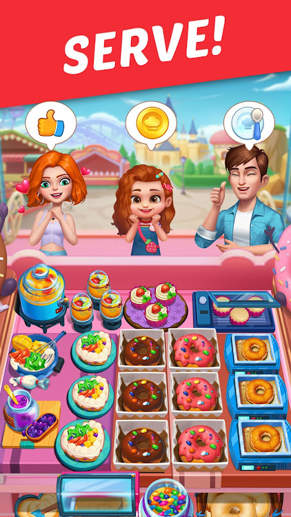 #6. Cooking World: Restaurant Game (Android) By: MAGIC SEVEN