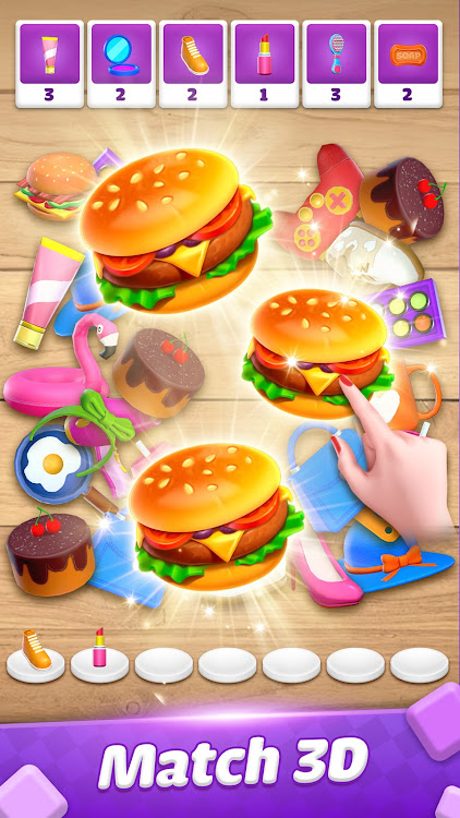 #6. Makeover Triple Match 3D (Android) By: Dress Up Games for Girls