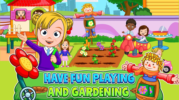 #2. My Town: Preschool kids game (Android) By: My Town Games Ltd