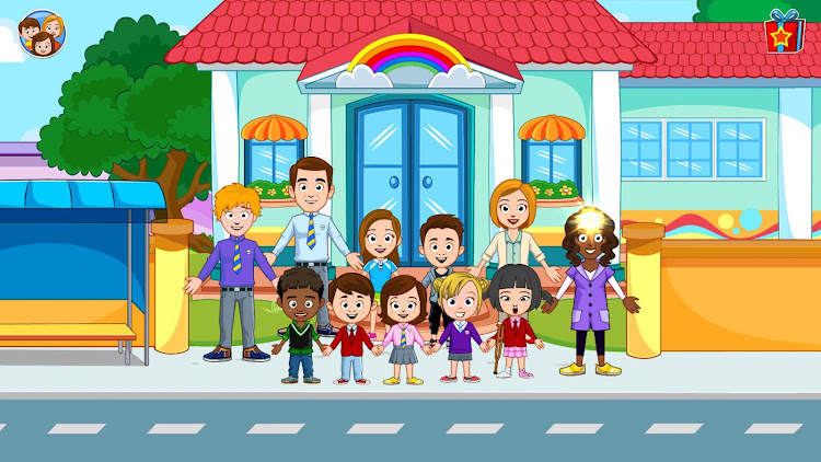 #6. My Town: Preschool kids game (Android) By: My Town Games Ltd