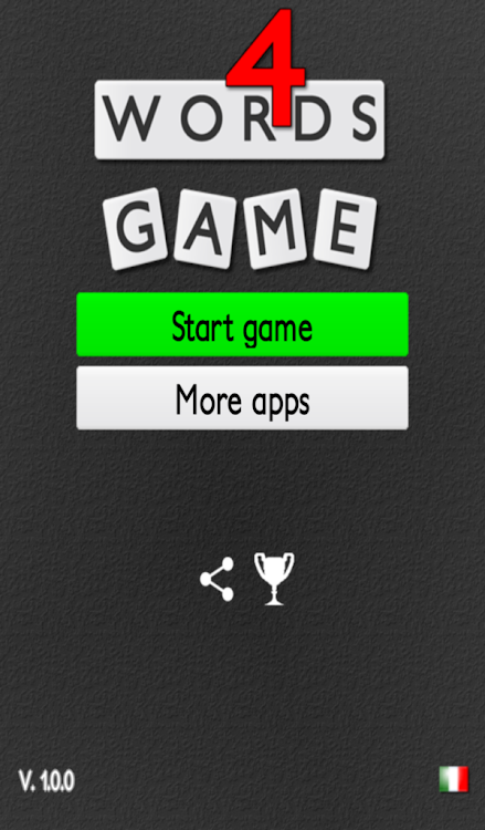 #6. 4 Words Game (Android) By: Pentawire