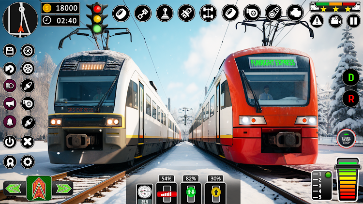 #2. City Train Games Driver Sim 3D (Android) By: Funright Productions