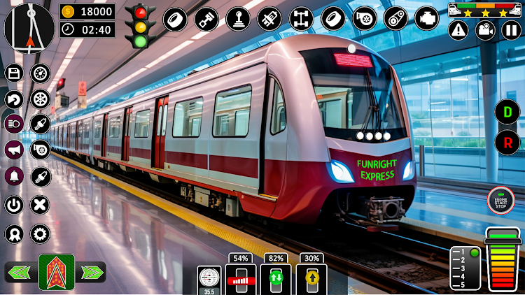 #5. City Train Games Driver Sim 3D (Android) By: Funright Productions