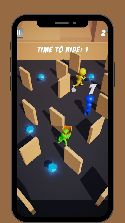 #6. Hide a n d Seek Mini Game (Android) By: Ikhtiar Power