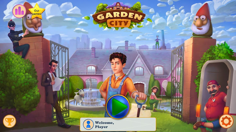 #5. Garden City 1 (Android) By: 8Floor Games