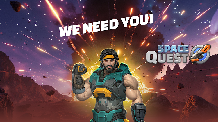 #8. Space Quest: Hero Survivor (Android) By: TryAgain Games