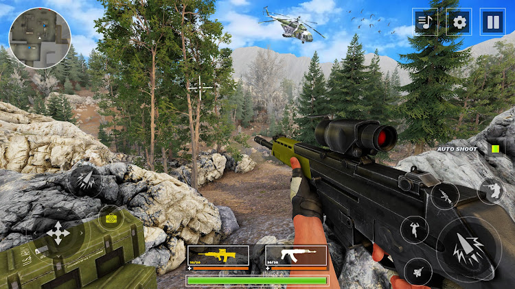 #10. War Sniper Strike: Gun Games (Android) By: FunPlay Games