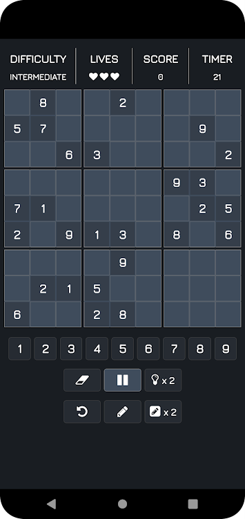 #5. Classic Sudoku (Android) By: Rafail Antoniadis