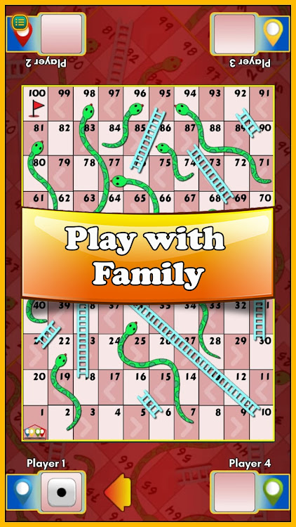 #2. Snakes and Ladders King (Android) By: Gametion