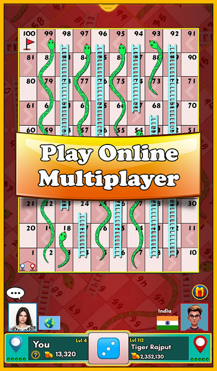 #9. Snakes and Ladders King (Android) By: Gametion