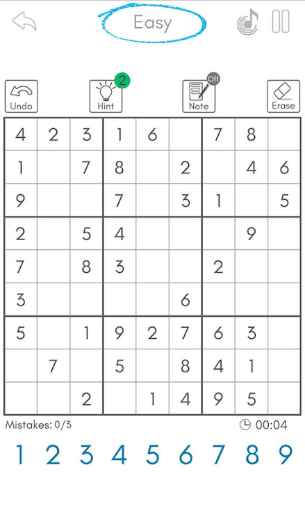 #10. Sudoku King® - Daily Puzzle (Android) By: Gametion