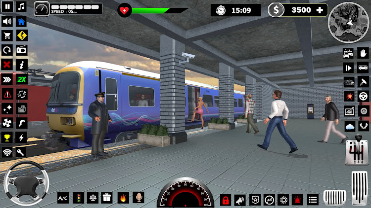 #5. Real Train Driving Simulator (Android) By: Origin Gamez