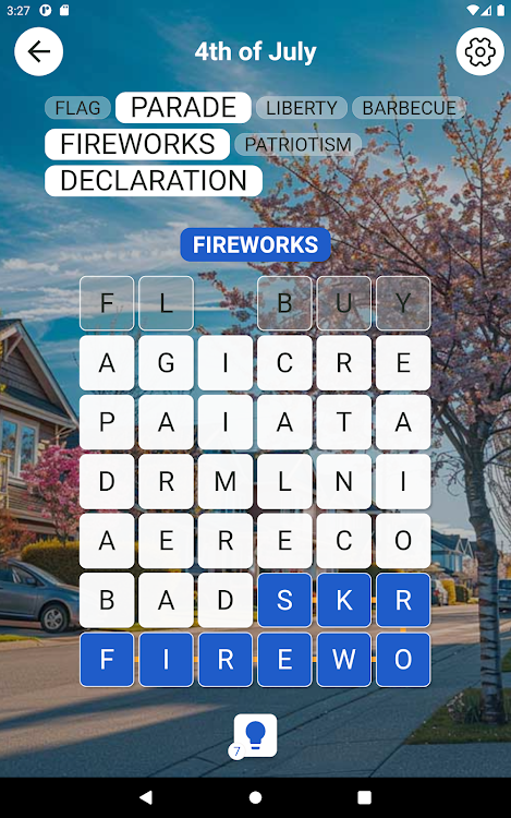 #8. AltWords - Dynamic Word Search (Android) By: Martini Moments Studio