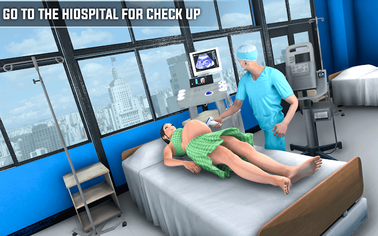 #4. Pregnant Games Mommy Simulator (Android) By: Gigglers Studio