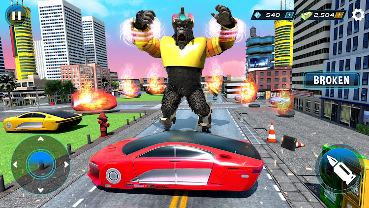 #3. Gorilla Gangster Mafia City (Android) By: The Simulation World