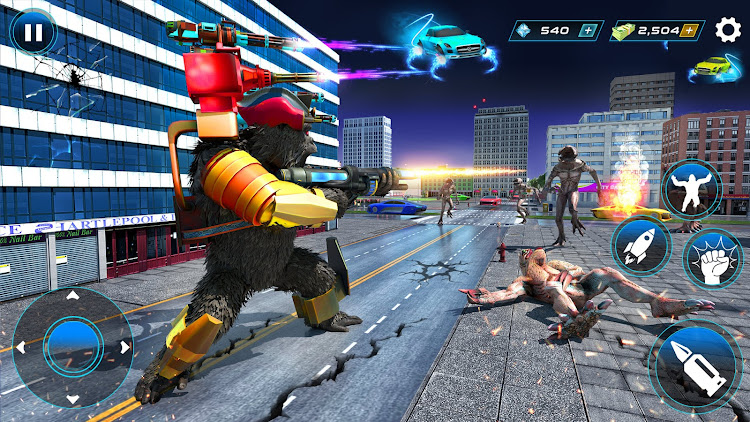 #5. Gorilla Gangster Mafia City (Android) By: The Simulation World