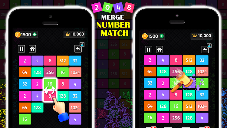 #8. 2248 Block Merge Number Puzzle (Android) By: Treehouse Match Games