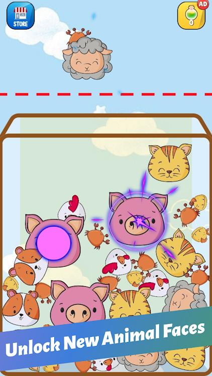 #4. Animals Merge- Mix and Match (Android) By: World of Web- WOW