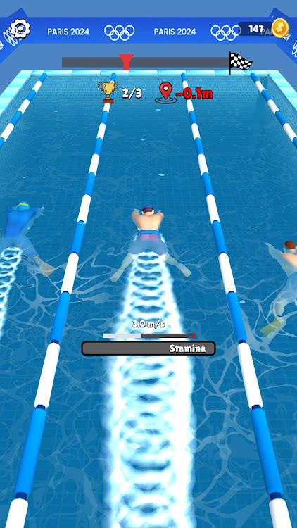 #5. Swim Champ (Android) By: Funrado